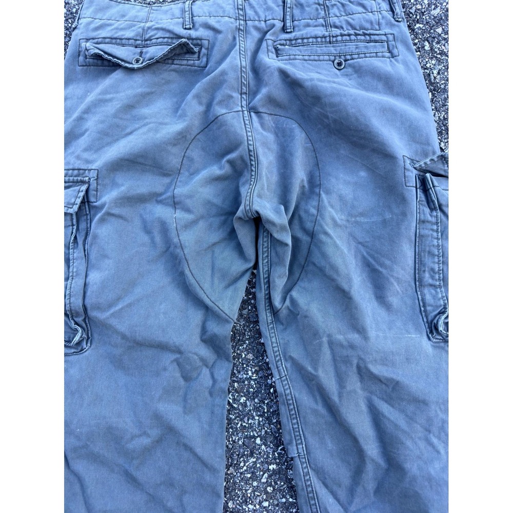 Levis Mens Cargo Pants W36 L30 Blue Grey Camo Lined Utility Workwear 13786-0006 - Picture 9 of 9
